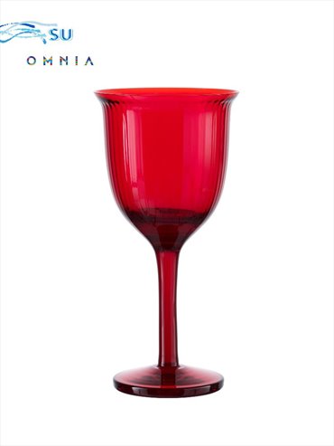 Omnia "Bey" 4'lü Şarap Bardağı Kırmızı