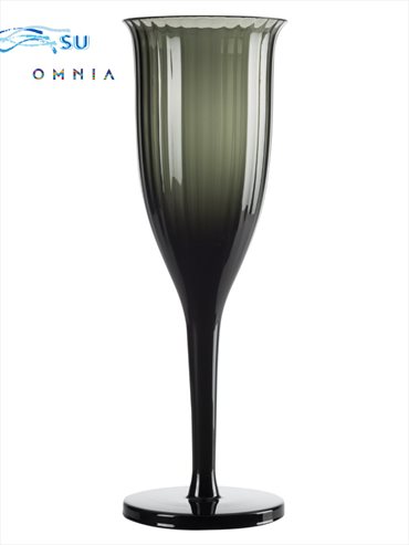 Omnia "Bey" 4'lü Şampanya Bardağı Füme