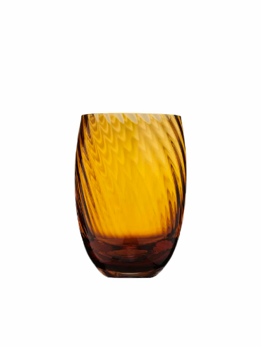 Optikli Su Bardağı Amber 400 cc
