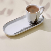 Kızkulesi Gravürlü Türk Kahvesi Fincanı